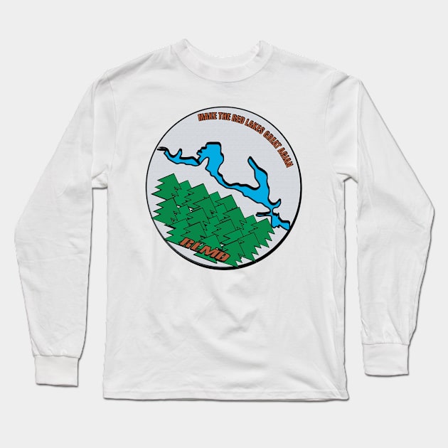 Red River Lakes Long Sleeve T-Shirt by AlexsMercer22